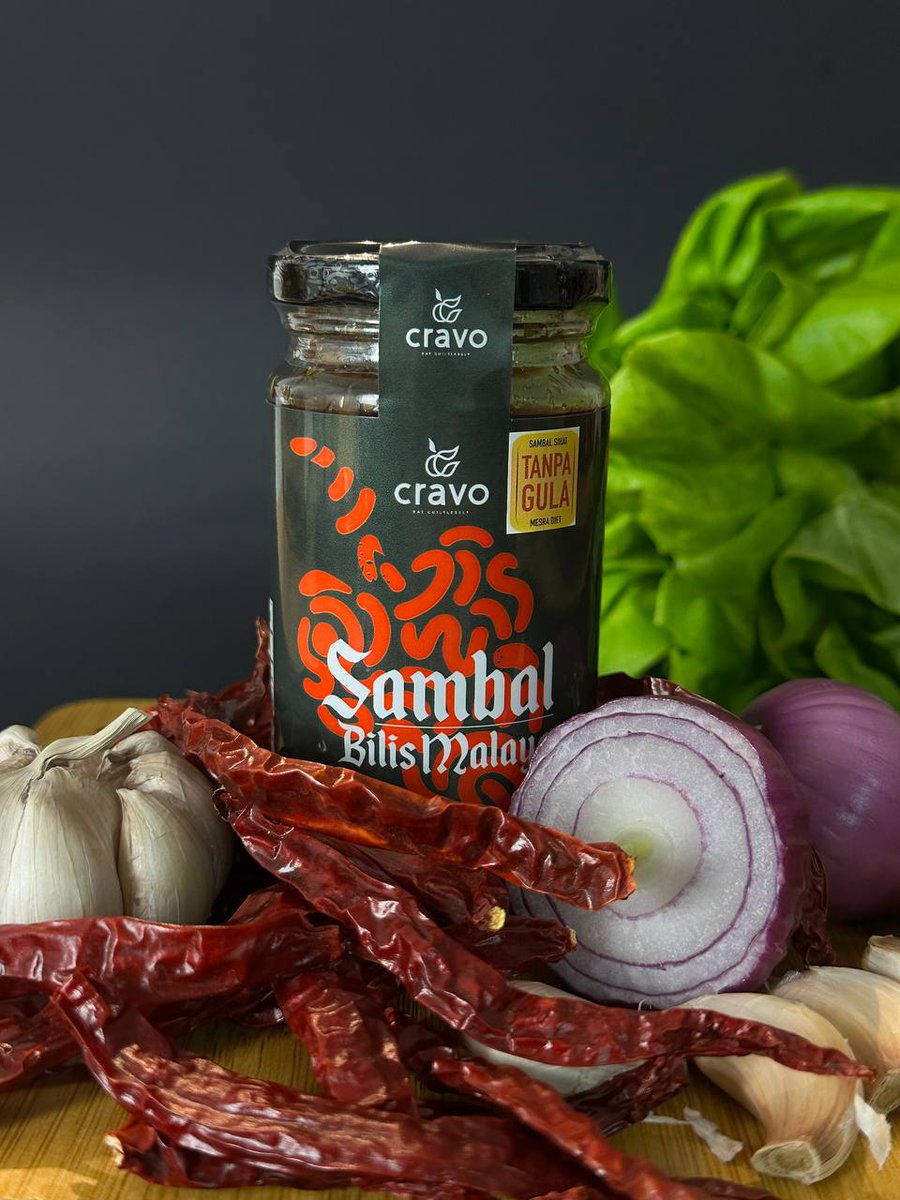 CravoHq's tweet image. &quot;𝐒𝐀𝐌𝐁𝐀𝐋 𝐓𝐀𝐊𝐃𝐄 𝐆𝐔𝐋𝐀 𝐏𝐔𝐍 𝐒𝐄𝐃𝐀𝐏 𝐌𝐄𝐍𝐆𝐆𝐈𝐋𝐀&quot; 🤪
Asyik makan sambal tak sihat yang guna banyak gula je kann. Haa, jom tukar kepada sambal bilis malaya tanpa gula, tanpa MSG, tanpa gluten tauu!!

KLIK LINK
mysambalcravo.com

#sambal #sambalsedap