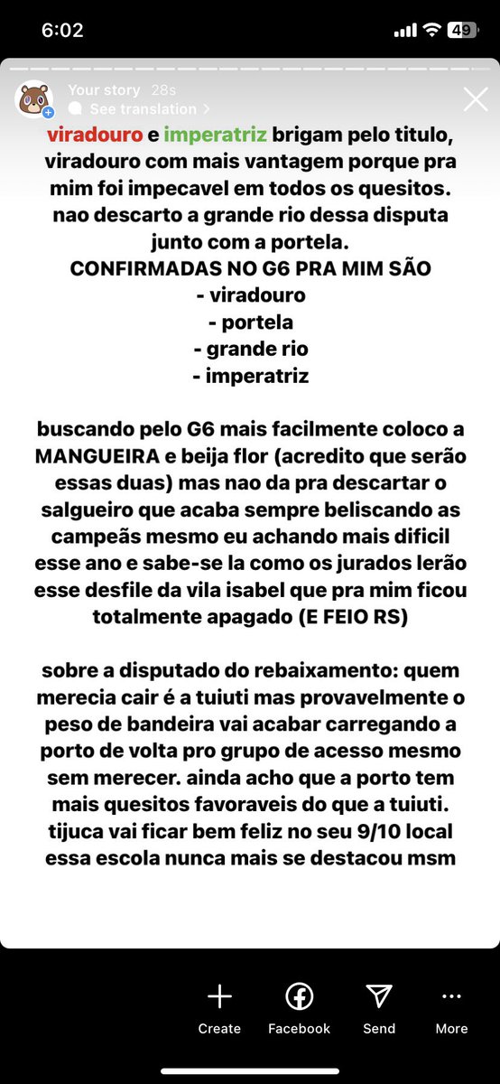 guiidb's tweet image. segue minha opinião pro carnaval rio 2024 se alguem quiser ver as notas me #falar