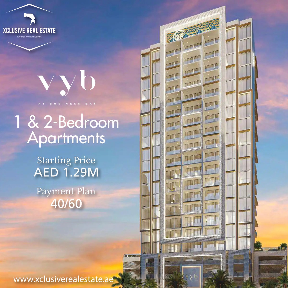 xclusive_estate's tweet image. Explore luxury living at its finest at VYB in Business Bay, Dubai!

✔ Book with just 10% payment
✔ Stunning views of Downtown Dubai &amp;amp; Burj Khalifa

📞Inquire Now +971 50 253 1252 / 04-3306230
info@xclusiverealestate.ae

#gincoproperties #VYB #burjkhalifa #downtown #dubai #uae