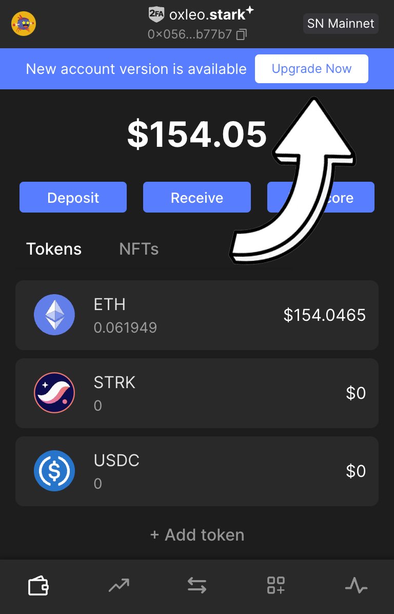 Braavos - Your Bitcoin & Starknet Wallet tweet media