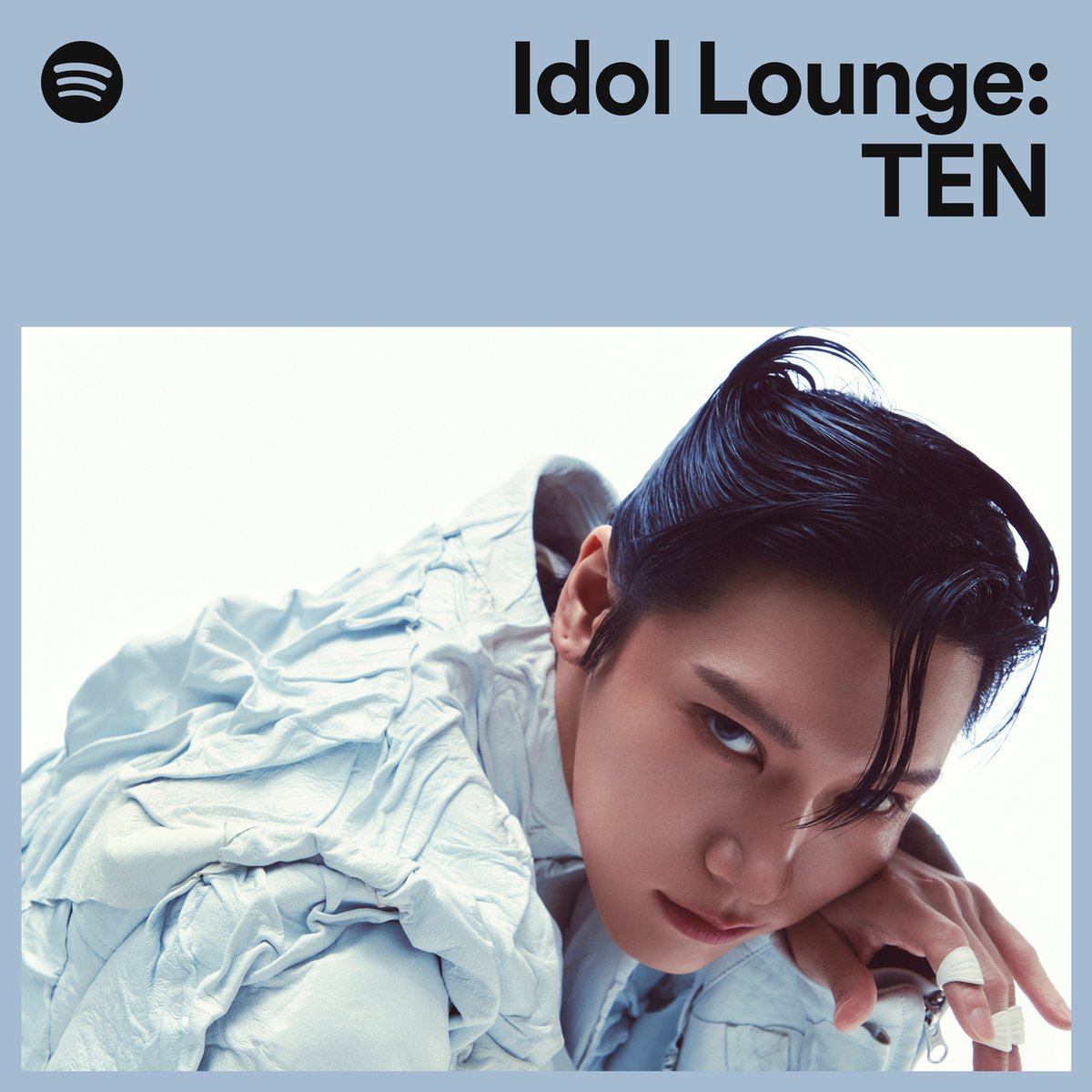 SpotifyKpop's tweet photo. .@NCTsmtown’s TEN gave us some 10/10 recommendations for songs to chill and unwind to

check out TEN’s favorite songs on his Idol Lounge playlist now! https://t.co/VnlGHGcGA3 https://t.co/qi8Ltj5LC3