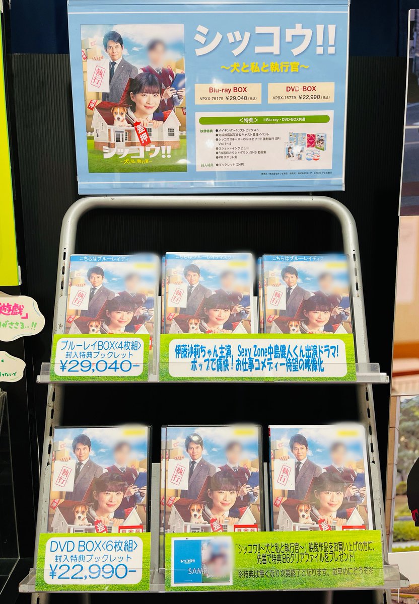 シッコウ!!〜犬と私と執行官〜 Blu-ray BOX（シッコウ!!～犬と私