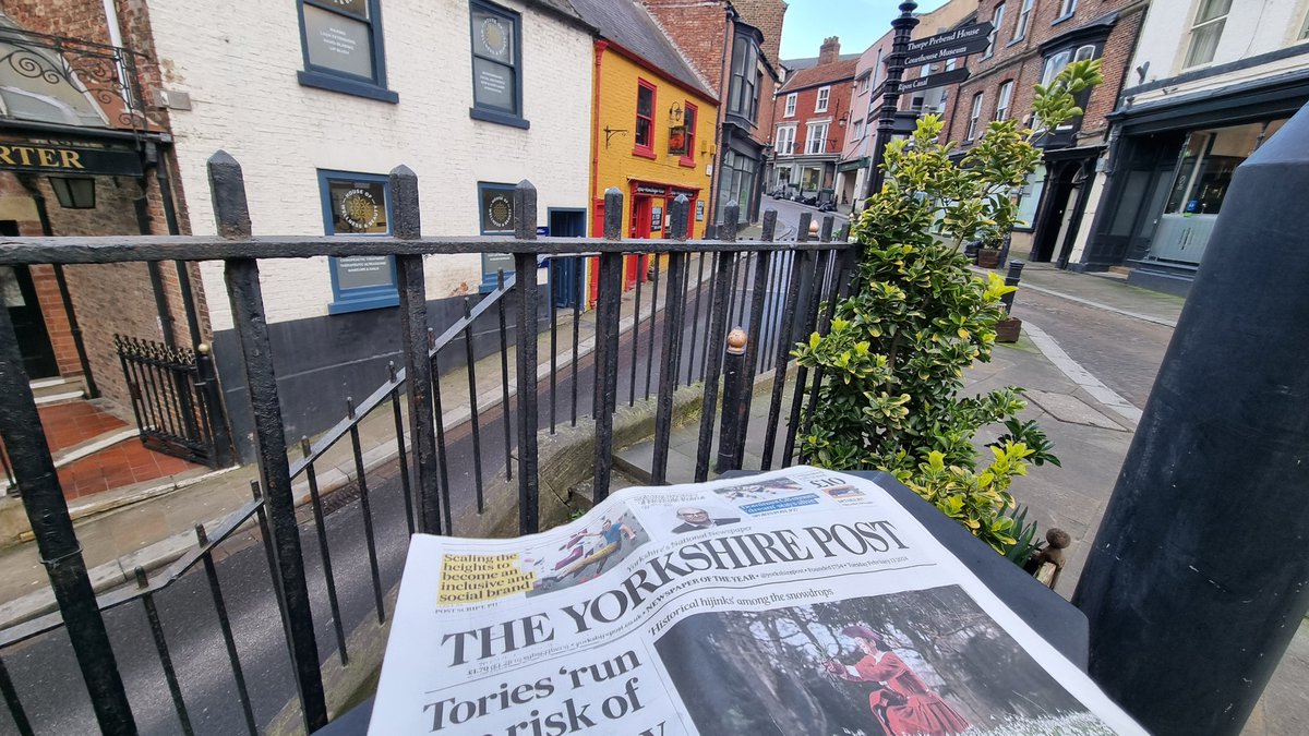 "Everyone, who was anything at all, got The Yorkshire Post" - Ripon's rural postie Edward McLoughlin (1927) who said at times he delivered more Yorkshire Posts than letters.