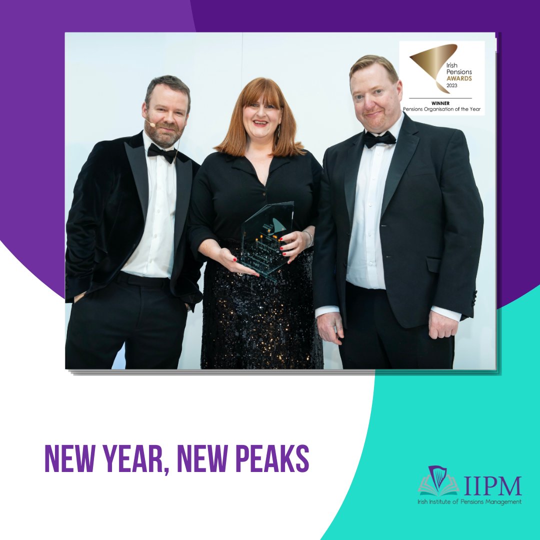 ICYMI: We were delighted to be named Pensions Organisation of the Year for the second time in 3 years at the Irish Pension Awards! Thank you to our students past and present, we’re excited for the journey ahead. 

#NewYearNewPeaks 🌟 #PensionsExcellence