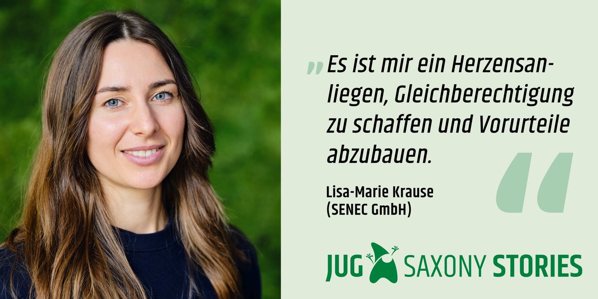 jugsaxony's tweet photo. Lisa-Marie ist Senior #DataEngineer bei #SENEC in #Leipzig. Bei #JUGSaxonyStories erzählt sie von ihrem Weg, ihrem Berufsalltag und ihrer Leidenschaft für Daten. https://t.co/p03gqu3mHi
#YoungProfessionals #Berufswahl #Softwarebranche   #ITjobs #womenintech @womenintechdach https://t.co/eQjDdL18Wt
