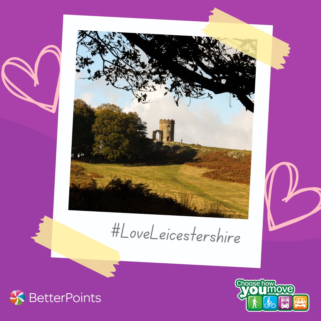 One day until the day of love! Don't forget to share your snaps with us of places you love in Leicestershire ❤️ #LoveLeicestershire @BetterPoints @Leicestershire County Council @Team Modeshift