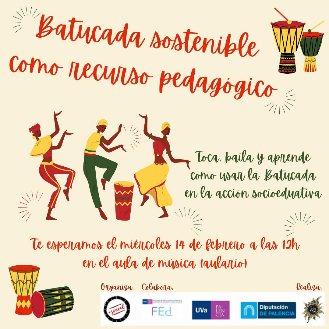 En la <a href="/EUE_PA/">Fac. Educ. Palencia</a> comenzamos el segundo cuatrimestre con una Batucada sostenible 🥁🥳 Aprenderemos a utilizar la música como un recurso pedagógico con el proyecto +Social. 🎶

🔛 Te esperamos mañana a las 12:00 horas en el aula de música.

#batucadasostenible #educacion #palencia