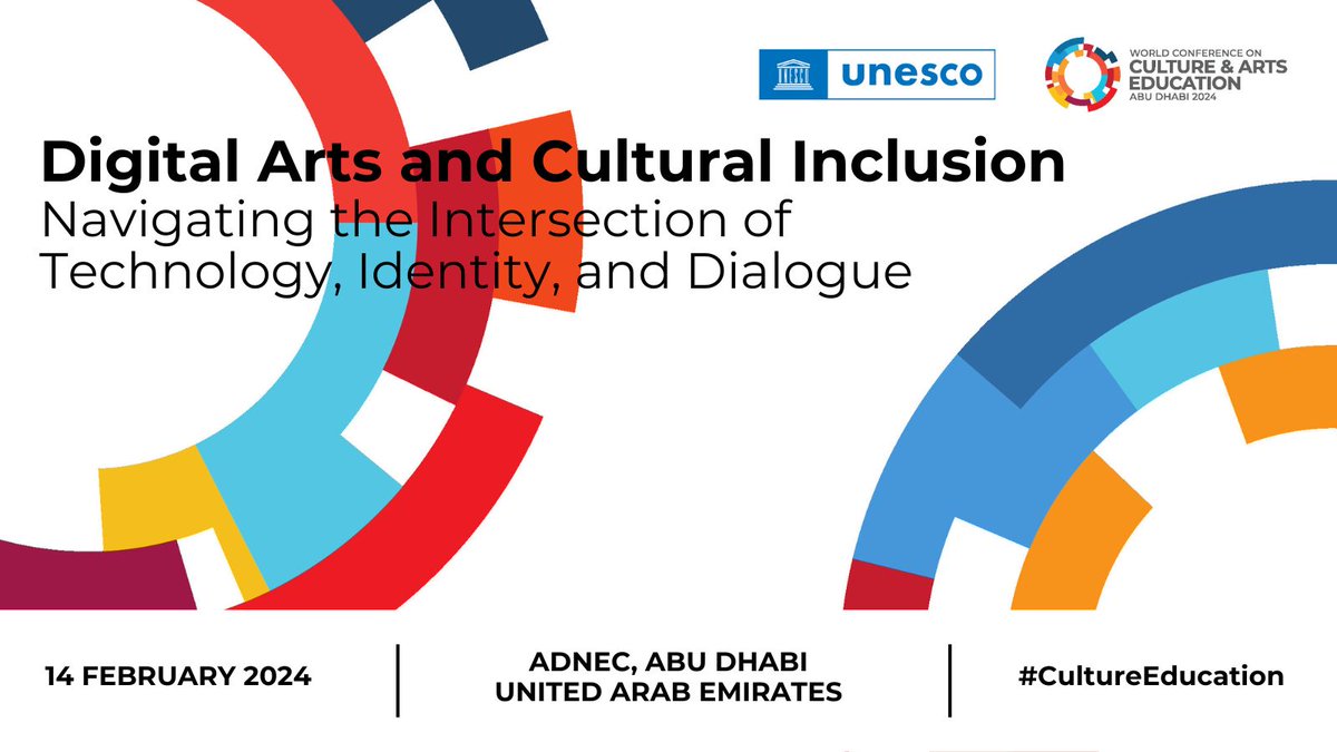 DON’T MISS OUT!📅 Join us at the @UNESCO World Conference on Culture and Arts Education on February 14 and learn more about #IDIL and digital inclusion of #IndigenousLanguages. More info: unesco.org/en/articles/di…