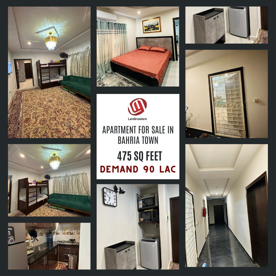 landmasterinfo's tweet photo. 𝐁𝐚𝐡𝐫𝐢𝐚 𝐓𝐨𝐰𝐧 𝐀𝐩𝐚𝐫𝐭𝐦𝐞𝐧𝐭 𝐟𝐨𝐫 𝐒𝐚𝐥𝐞
𝐅𝐮𝐫𝐧𝐢𝐬𝐡𝐞𝐝 𝐀𝐩𝐚𝐫𝐭𝐦𝐞𝐧𝐭
𝟒𝟕𝟓 𝐒𝐪 𝐅𝐞𝐞𝐭

𝐅𝐨𝐫 𝐅𝐮𝐫𝐭𝐡𝐞𝐫 𝐃𝐞𝐭𝐚𝐢𝐥𝐬 𝐂𝐨𝐧𝐭𝐚𝐜𝐭
𝟎𝟑𝟐𝟐 𝟒𝟑𝟗𝟎𝟕𝟐𝟖
Visit Us At: https://t.co/0UzTuzFRTC

#bahriatown #BahriaTown  #appartements #property https://t.co/HSYfll56gT