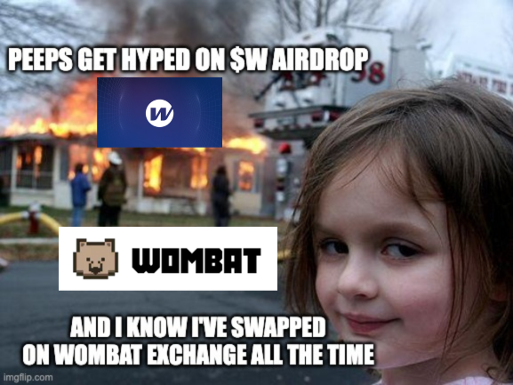 WombatIntern's tweet photo. Wombat's users are well-rested by now. 🐻

No one but us: @WombatExchange is the only cross-chain and multi-chain stableswap DEX that has leveraged @wormholecrypto bridges at the beginning.

So, swapping on Wombat = using Wormhole 

Leak: Wombats will have more other than $W 👀 https://t.co/o9Df34ntTR
