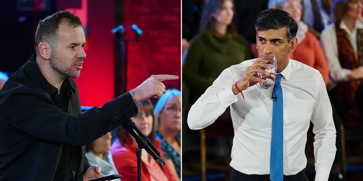 JimFergusonUK's tweet image. x.com/JimFergusonUK/…

Breaking News: Rishi Sunak gets blasted over Covid vaccine harms on National Television.

Sunak invested $500 million of his personal fortune into Moderna making billions while stating they were safe and effective in parliament and thereby enriching…