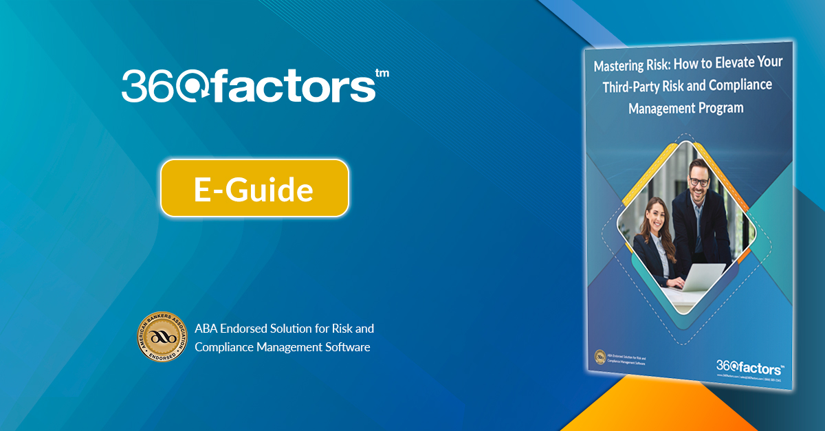 360factors's tweet image. Dive into the complexities of third-party risks and grasp the dynamic nature of the regulatory compliance landscape by downloading our complimentary e-guide.
hubs.ly/Q02kQTcd0
#thirdpartyrisk #regulatorycompliance #eguide