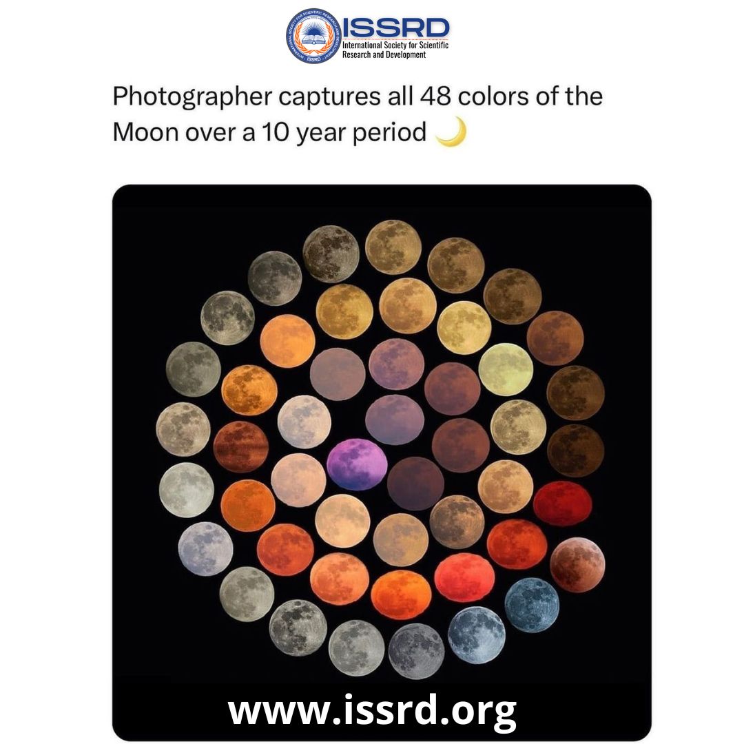 Italian photographer Marcella Giulia Pace, who has captured lunar variations for 10 years, chose 48 of her images to compare in this spiral montage. #issrd #moon #10yearspicture #space #scientists #atmosphere #photography