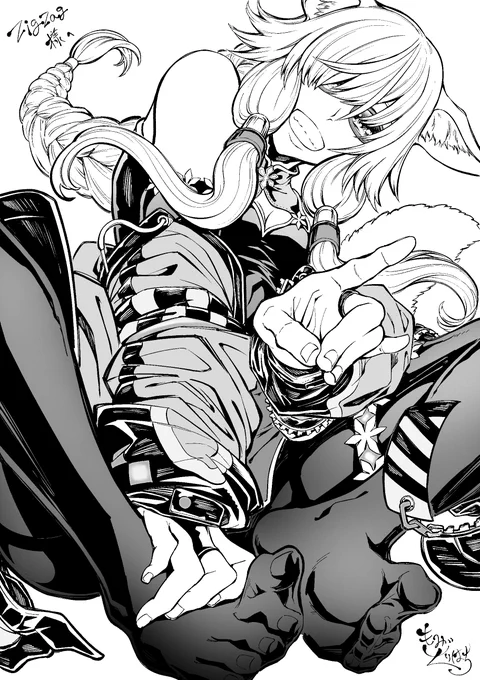 skeb依頼作品です
@zigzagpotさんありがとうございました～ 