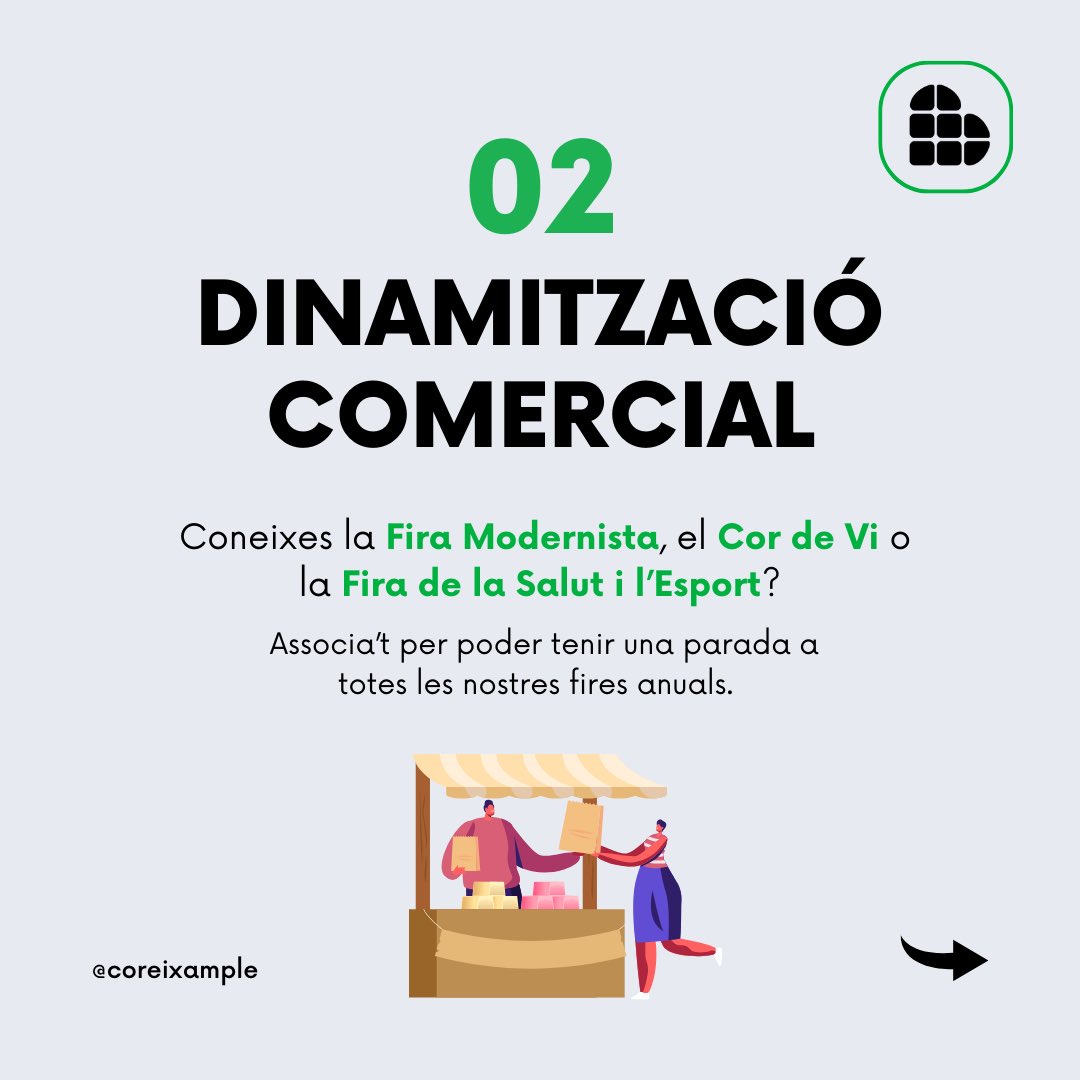 CorEixample's tweet image. Ser #socicoreixample només té beneficis!💚

Des de 1994 dinamitzant el comerç de proximitat perquè mantenir i defensar l’esperit de barri és la nostra raó de ser!💪

A que esperes? Associa’t ara fent click al link de la biografia!😉