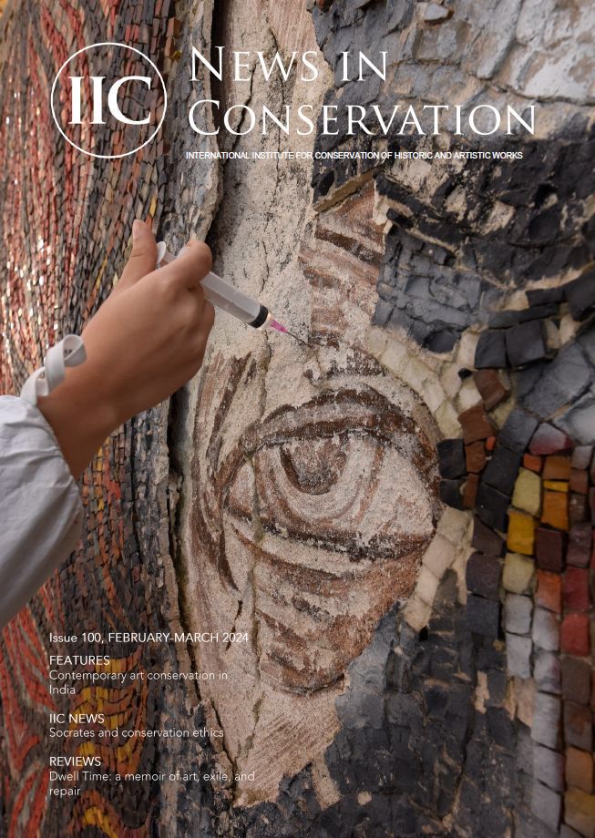 IIC_'s tweet photo. The 100th issue of News in Conservation is here! Take a look at the issue, accessible from the IIC homepage: https://t.co/xoSAFh0Ihu https://t.co/V0CaqsElvb