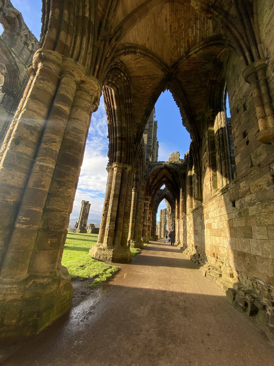 Are you joining us this half term? 🙌 We're looking forward to seeing lots of you exploring the abbey and getting involved in our fun activities with Brother John and Sister Hild! 🔗 tinyurl.com/visit-whitby-a…