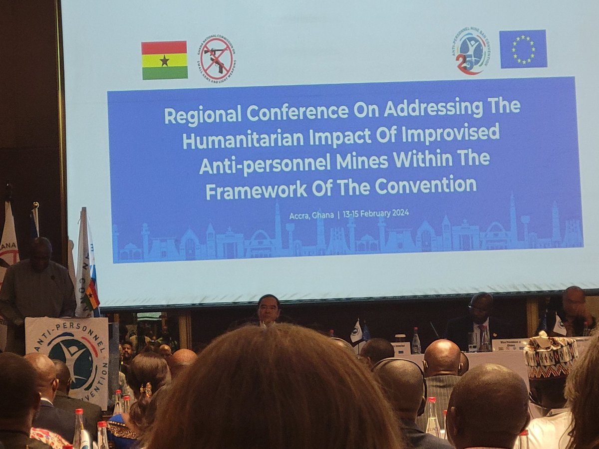 Theodora W. Anti (@theoanti) on Twitter photo Ghana is hosting the Regional Conference on the Humanitarian Impact of Improvised Anti- Personnel. <a href="/fosdagh/">Fosda Ghana</a> is keenly following. <a href="/SmallArmsGh/">Small Arms Commission, Ghana</a> Ghana is hosting the Regional Conference on the Humanitarian Impact of Improvised Anti- Personnel. <a href="/fosdagh/">Fosda Ghana</a> is keenly following. <a href="/SmallArmsGh/">Small Arms Commission, Ghana</a>