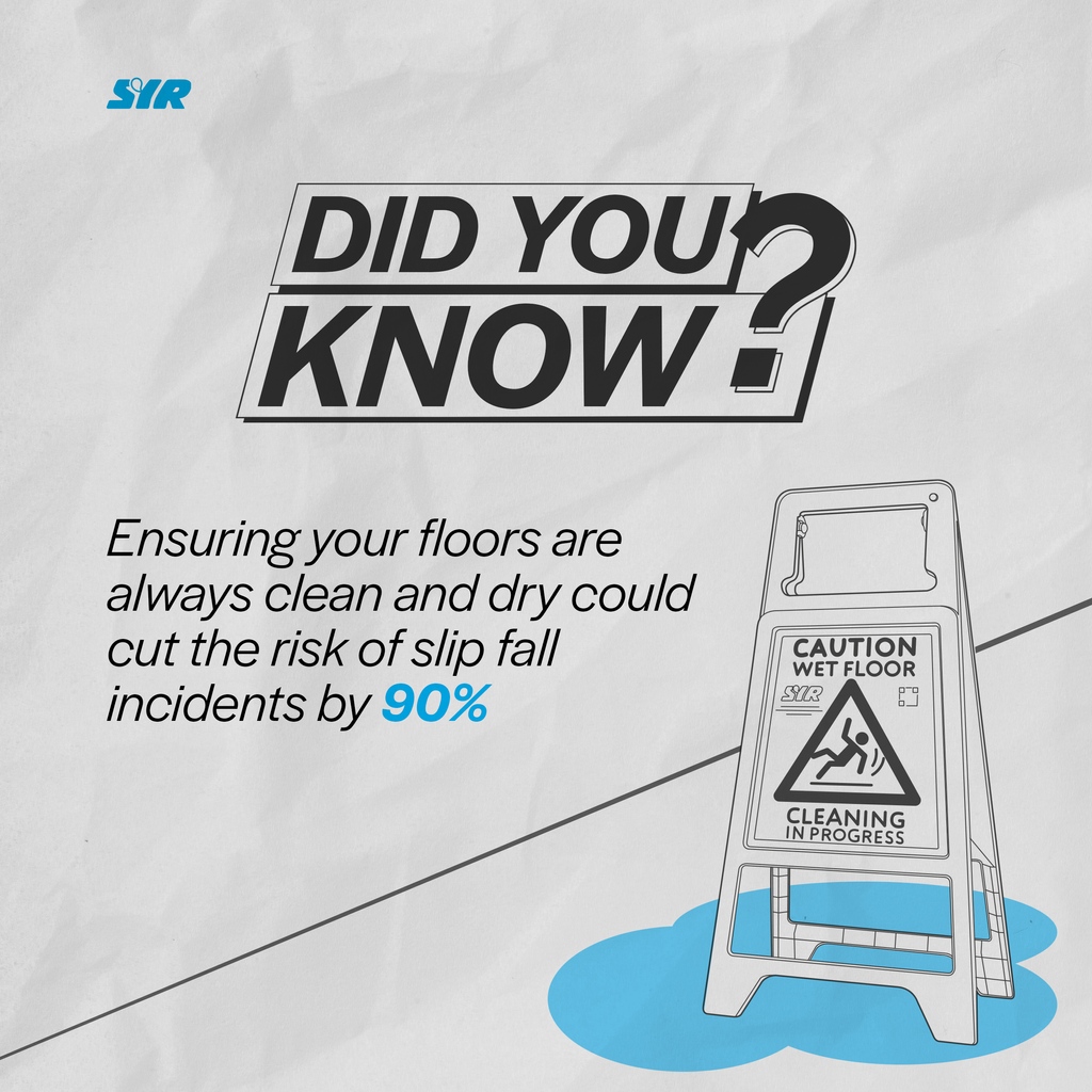 Every year, slips, trips and falls are the most common cause of injury in workplaces across the UK. Although these incidents may be fairly minor, some can have serious consequences, with more than 30% of all major injuries being attributed to this kind of accident.