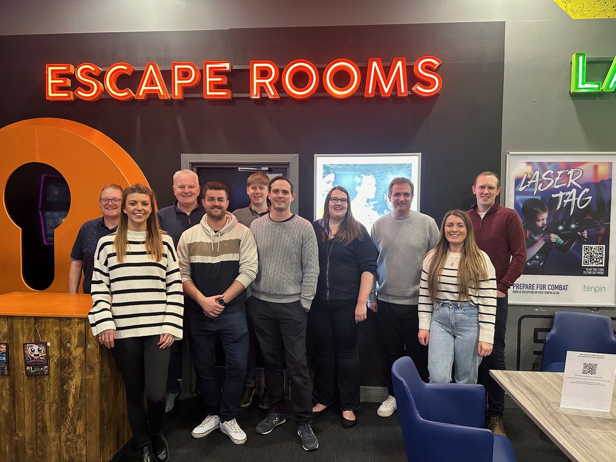 IngletonWood's tweet image. @IngletonWood Nottingham office enjoyed their first team building event of the year at Houdini's Escape Room in Nottingham. A fantastic afternoon away from the office and a wonderful opportunity to welcome some of the newer members of the team. #iwpeople #gettingtogether