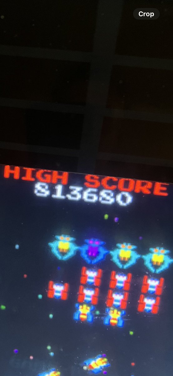 New #Galaga high score #games #arcade - life goals - get over 1m