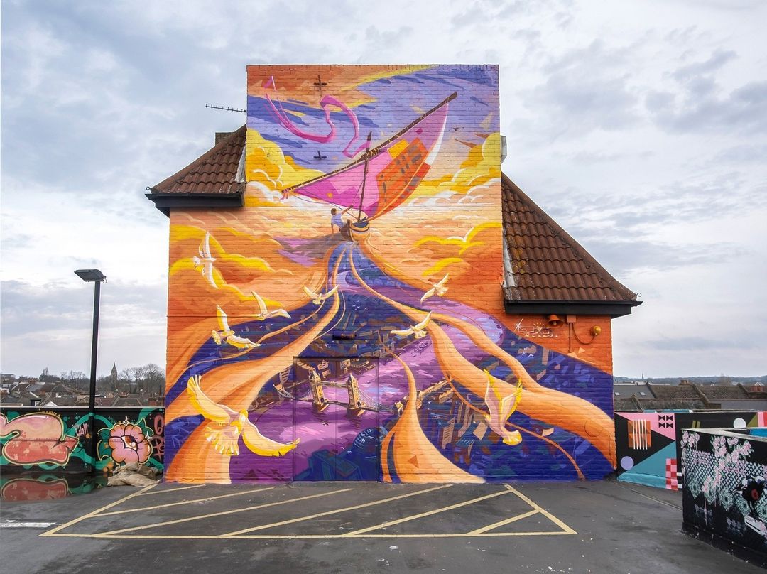 brababella's tweet photo. #Streetart by #TristanMenard @ #London, UK, for #PengeRooftopGallery
More pics at: https://t.co/LcxKGuK6lQ #mistertris #streetartuk #ukstreetart #arteurbana #urbanart #murals #muralism #contemporaryart #artecontemporanea https://t.co/GLyRAWhRFn