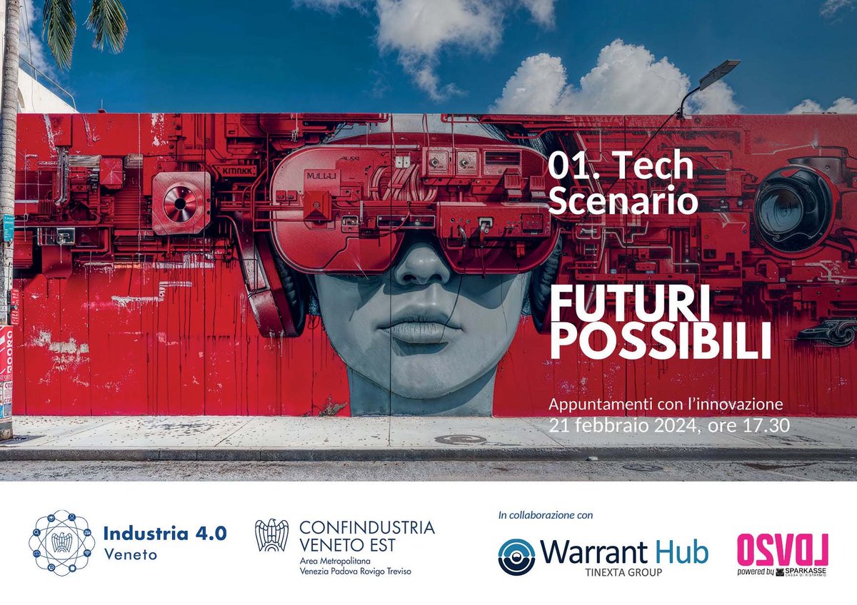 🗓️ 21 febbraio 2024, ore 17.30
Webinar FUTURI POSSIBILI | Tech Scenario

Dal Consumer Electronics Show (CES) di Las Vegas, un distillato degli spunti più importanti su come cambierà il contesto tecnologico nei prossimi 2 anni 🎯

Info e iscrizioni 🔗 bitly.ws/3d5WH