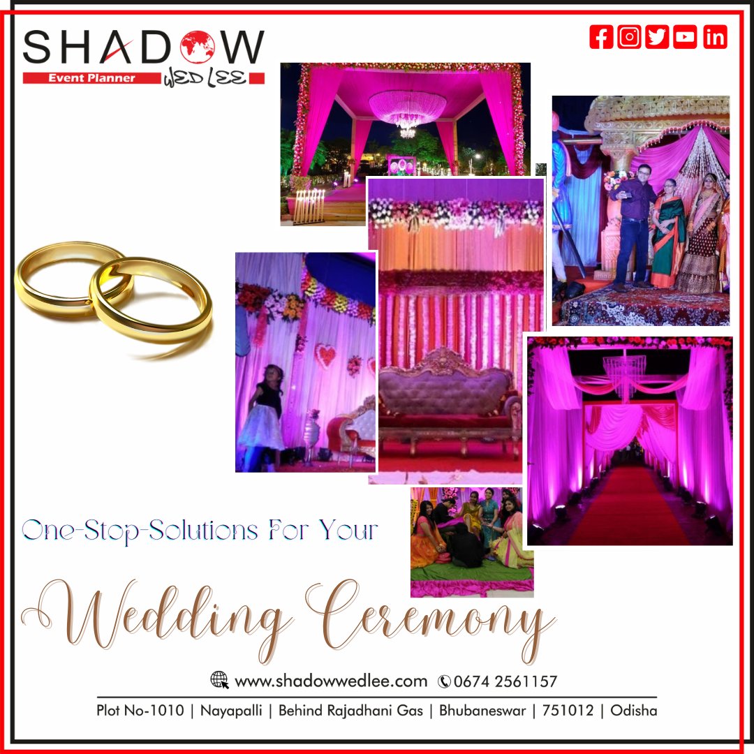 shadow_wedlee's tweet photo. Are you dreaming of a wedding that's not just special but truly unforgettable? Look no further! Shadowwedlee is here to turn your vision into a stunning reality. To get more information call us on 9238400157 or visit our website @ https://t.co/GiGHr9v79X
#weddingplanning https://t.co/wE0bIoN7XF