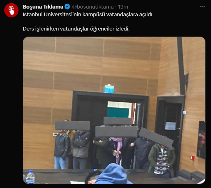 zgrklz's tweet photo. 💥Kritik Uyarı:

Vatansever bir birey olarak, yaşanabilecek sorunları önceden belirterek görevimi yapmak zorundayım. Üniversitelerin kamuya açılması, önemli bir güvenlik tehdidi oluşturacaktır. Geçmişten bugüne, bütün hilelere rağmen korunmuş olan üniversitelerimiz, terör örgütlerinin kolayca sızabileceği, her gün yeni bir şehirde sorunların patlak verebileceği bir ortama dönüşmek üzeredir. 

💥Teknik imkan, yetki ve becerileri sınırlı olan özel güvenlik personelinin üstesinden gelemeyeceği olaylar yaşanması riski önemli bir konudur. 

💥Üniversitelerimize uyuşturucu satıcılarından terör örgütlerine kadar illegal yapıların sızması geleceğimiz için çok büyük bir tehdittir.

💥Akkuyu Nükleer Santralinde IŞİD'li teröristlerin çalışmasına izin verenler, üniversitelerde olay çıkarmasına, öğrencileri taciz etmesine ve kışkırtmasına karşı nasıl bir önlem alacaklar???

💥Başka bir açıdan bakıldığında, polisin üniversiteye girişinin denetime ve davet şartına bağlanması meselesi var. Polis, üniversite sınırları içinde görev yaparken, davetli veya davetsiz olarak Polis Vazife ve Salâhiyet Kanunu'nun 20. maddesiyle belirlenen bazı koşullara tabidir.

💥Bir provokasyon, taciz veya kışkırtma durumunda, polisin olay yerine varması zaman alabilir ve bu süre zarfında özel güvenlik güçlerinin müdahalesi yetersiz kalabilir, hatta olayların daha da büyümesine neden olabilir.

💥Bu nedenle, üniversitelerin kamuya açılması konusunda tüm muhalefetin bir araya gelerek toplumu bilgilendirmesi, öğrencileri olası taciz ve kışkırtma olaylarına karşı bilinçlendirmesi ve bu uygulamanın durdurulması için gerekli hukuki adımları bir an önce atması gerekmektedir.

💥Üniversitelerimizde yaşanacak bir kaos, özellikle FETÖ, IŞİD, PKK gibi terör ve suç örgütlerinin hedefinde olan ülkemizde geri dönüşü olmayan yaralar açabilir.

Devletimize olan güvenimizi korurken, teröristlere, kaos yaratıcılarına ve vatan hainlerine karşı maksimum dikkatle yaşamak zorundayız. 

Bu nedenle, tüm vatandaşlarımızı ve siyasi partileri; üniversitelerde eğitim gören gençlerimizi huzur içinde eğitimlerine devam etmeleri için desteklemeye çağırıyorum.

Saygılarımla.

Özgür Kaleözü
Darıca Belediye Başkan Adayı
Zafer Partisi

@zaferpartisi 
@umitozdag 
@habermesale 
@T_zaferi