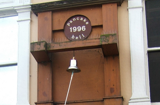 Ring out Wild “ Pancake Bells” From the 1600’s, the pancake bell would ring out on Shrove Tuesday in parishes across the land - a signal for people to start frying pancakes. Happy Flippn’ Tuesday! Have you heard the bell ?