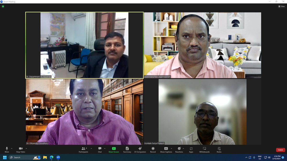 jkrao_koteswar's tweet photo. ni-msme is one of the strategic training partners for Capacity Building for the General Managers, Project Managers and Industry Extension Officials of Department of Industries, Government of Bihar. we have fruitful discussion with Shri Pankaj Dixit, IAS., Director of Industries https://t.co/U1NuQzHA87