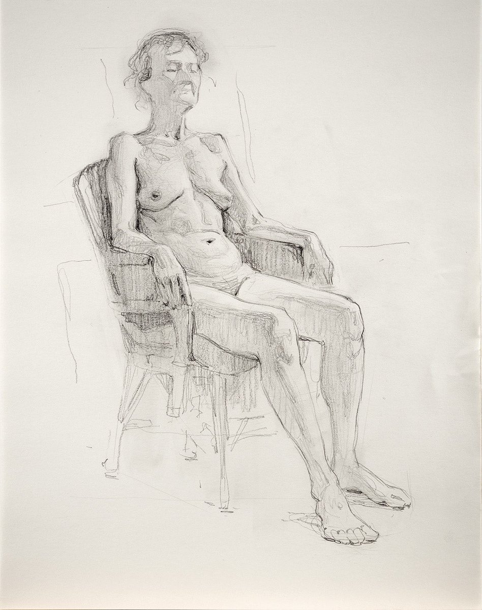 Scribbley bit of life drawing