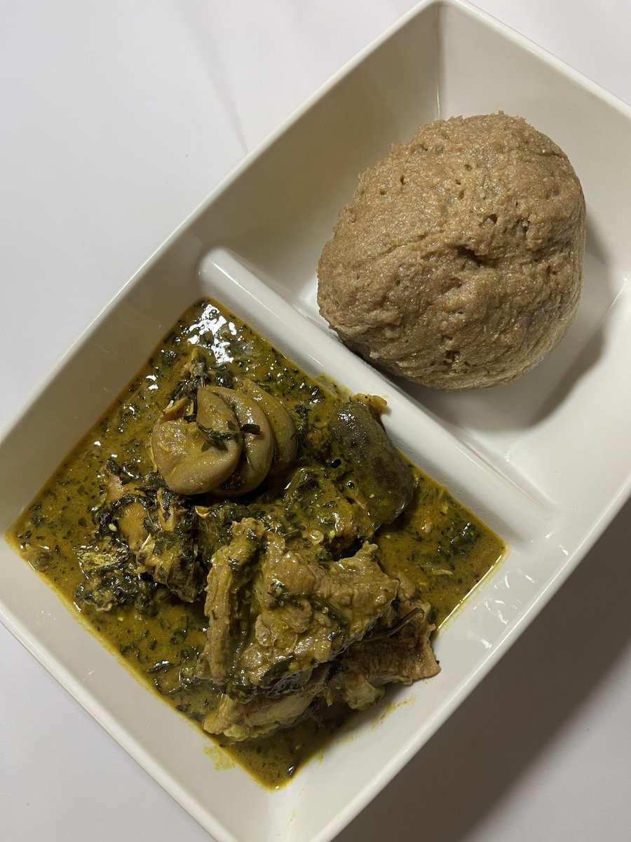 Ofe Onugbu and wheat kind of day from @EfeleNri