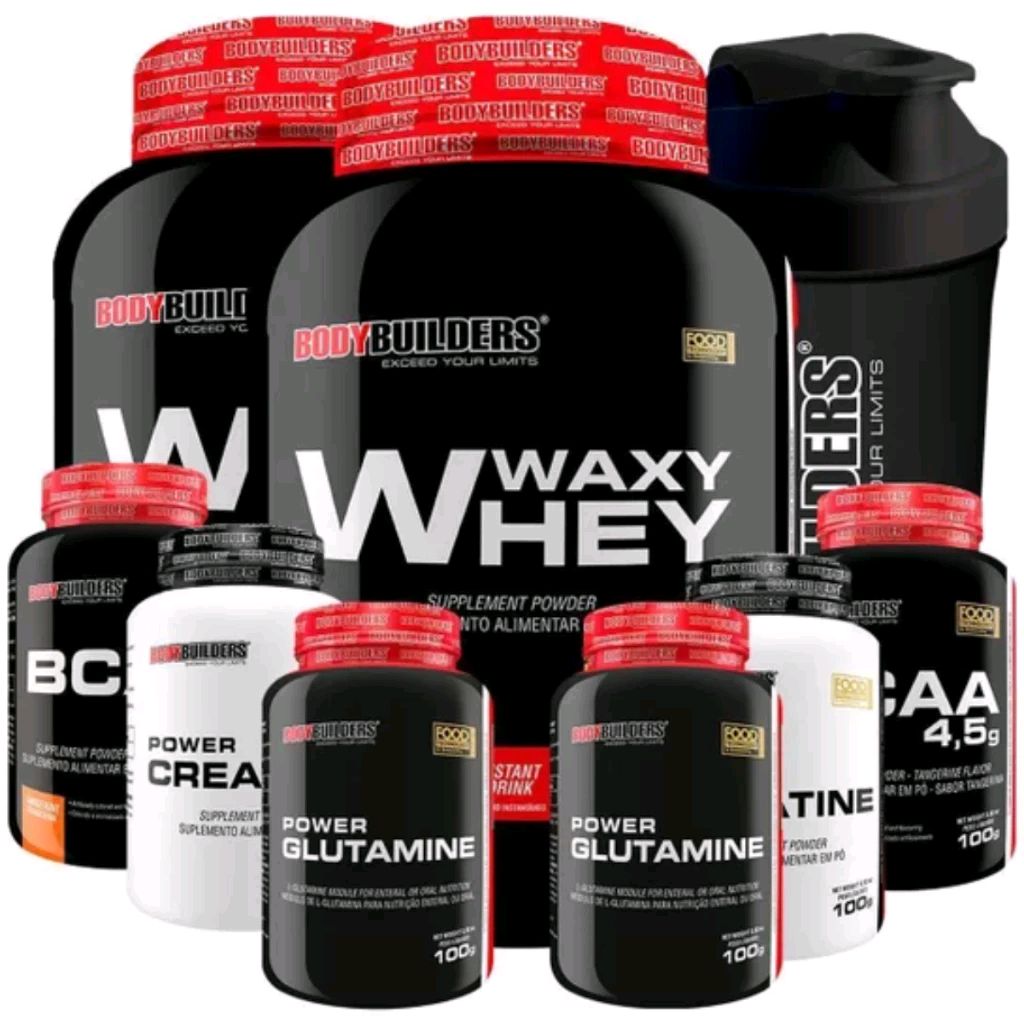Dê uma olhada em Kit 2x Waxy Whey Protein 900g + 2x Bcaa + 2x Creatina 100g + 2x Glutamina 100g + Coqueteleira - Kit de Suplemento para Definição e Performance

💵 por R$130,11 - R$139,99.💵

🛒 Compre na #Shopee agora!🛒
 shope.ee/6AMj6LE5pp?sha…