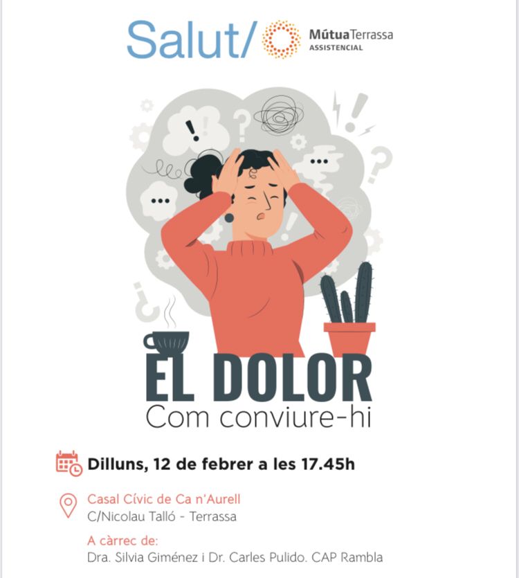 #IntervencionComunitaria
🗓 Feb 2024 | 📚 Conviure amb dolor
#Docencia #AtencionPrimaria
#MIR #Medicina
#Dolor