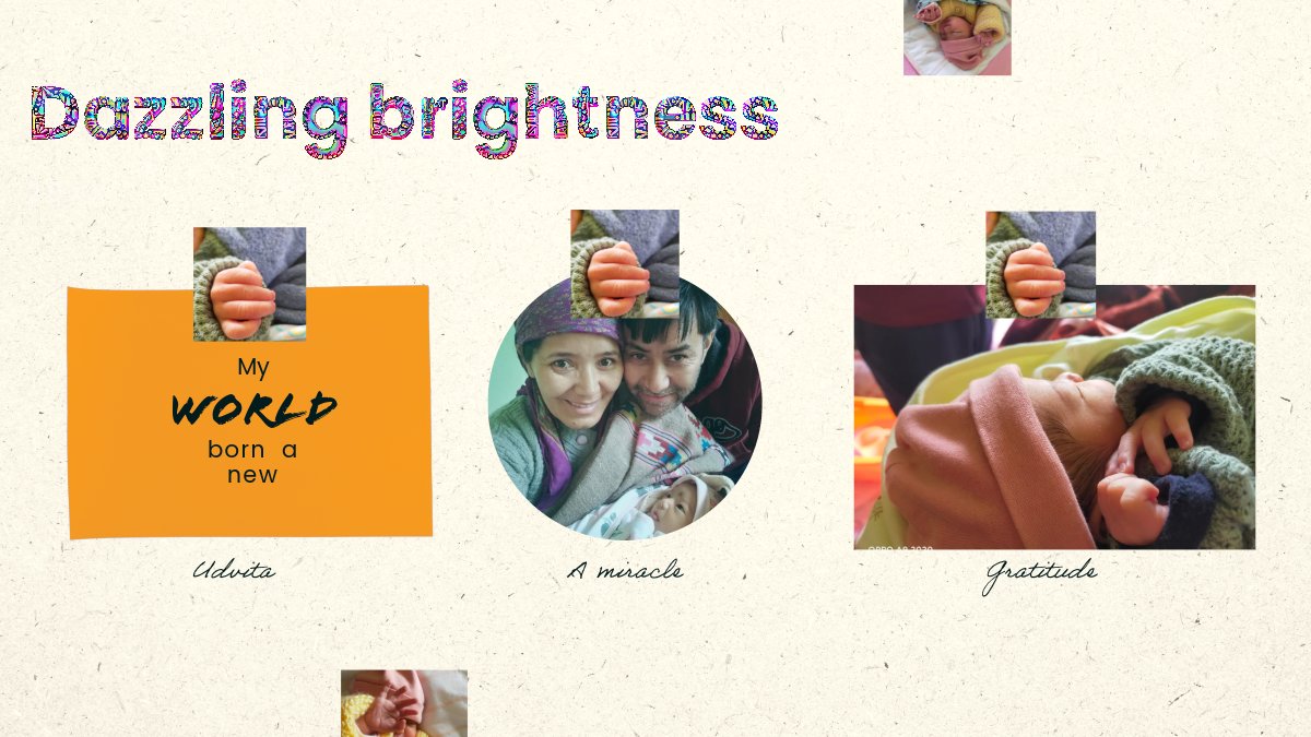 My world, born anew.