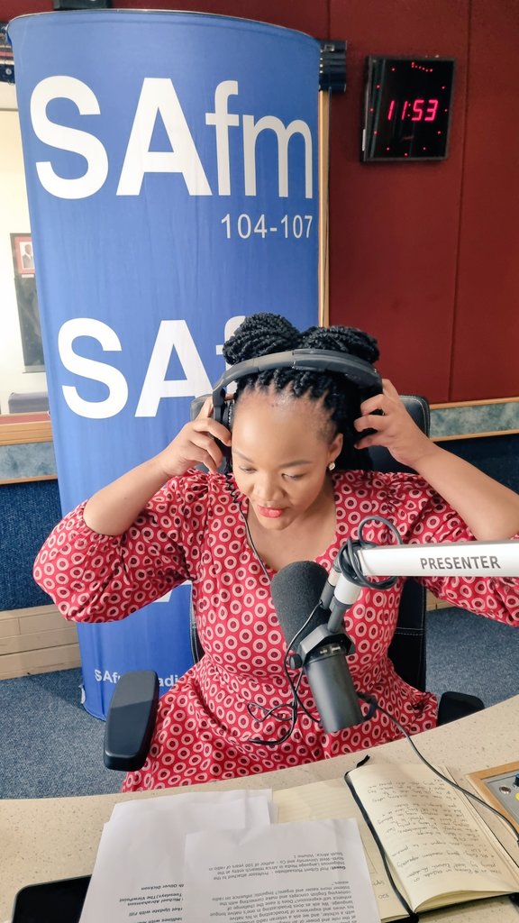 'Let me not to the marriage of true minds..' I started listening to SAfm in high school. There are so many people I've looked up to over the years. I'm grateful to walk where they have carved the path. Happy #WorldRadioDay 📻