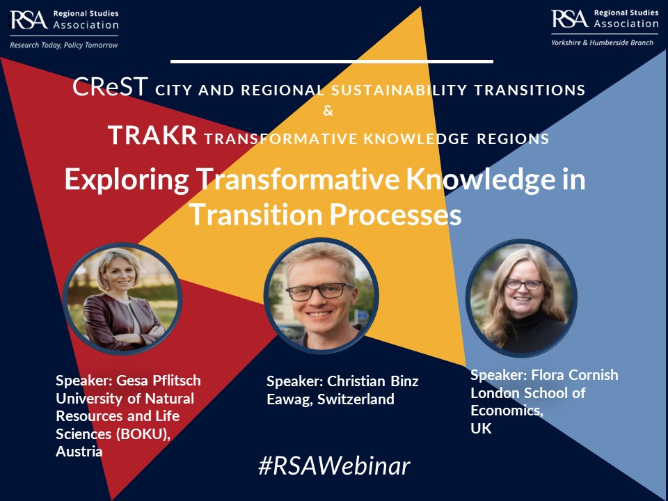 ➡️Exploring #Transformative #Knowledge in #Transition Processes

This extended #RSAWebinar collaboration from CREST &amp; TRAKR📆 22 Feb 11am GMT / 12pm CET

To view the programme &amp; register for free:

💻bit.ly/crest2024

🔁😊🌟