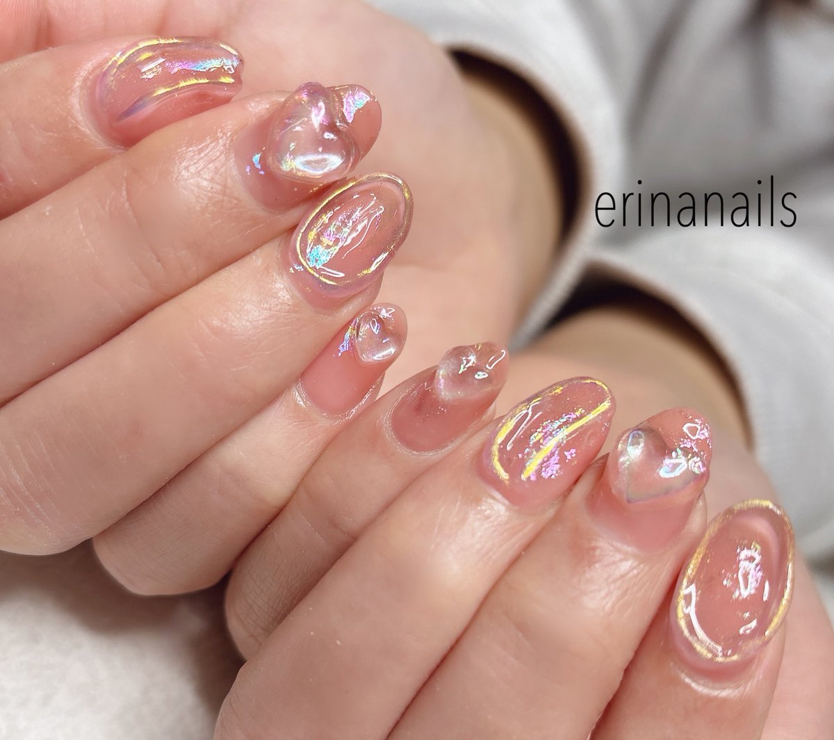 erinanails's tweet image. ぷっくり
囲んである
#サークルネイル
うるうるで人気です

#韓国ネイル