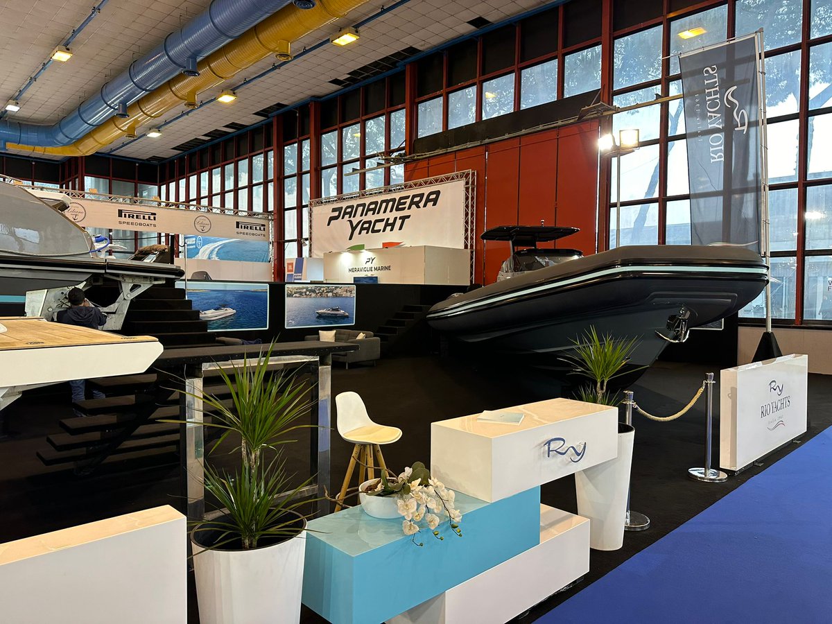 RIOYACHTS's tweet photo. RIO YACHTS waits for you at NauticSud, Naples (Mostra d'Oltremare) - Italy till sunday 18th Feb, Pav. 5. https://t.co/PfNnAWcpWa