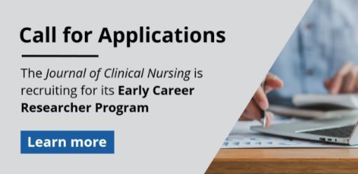 jadvnursing's tweet photo. We're now recruiting for the #EarlyCareer Researcher Program. You can contribute positively to the life of the journal, grow nursing science and impact the field internationally. Join us! https://t.co/qFxp6IEWlK https://t.co/qML6DiWoHr