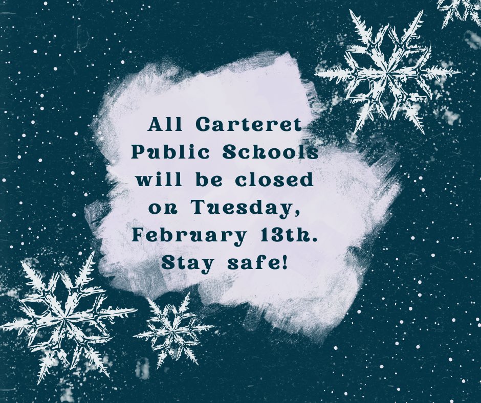 Stay warm and safe!
