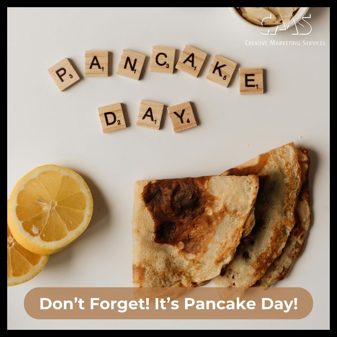 CMSAdvertising's tweet image. Happy Pancake Day! 🥞

Did you know Shrove Tuesday has a rich history dating back centuries? Traditionally, it's the day to indulge before Lent begins.

Enjoy!!

#MarketingAgency #CMS #CreativeMarketingServices #PancakeDay