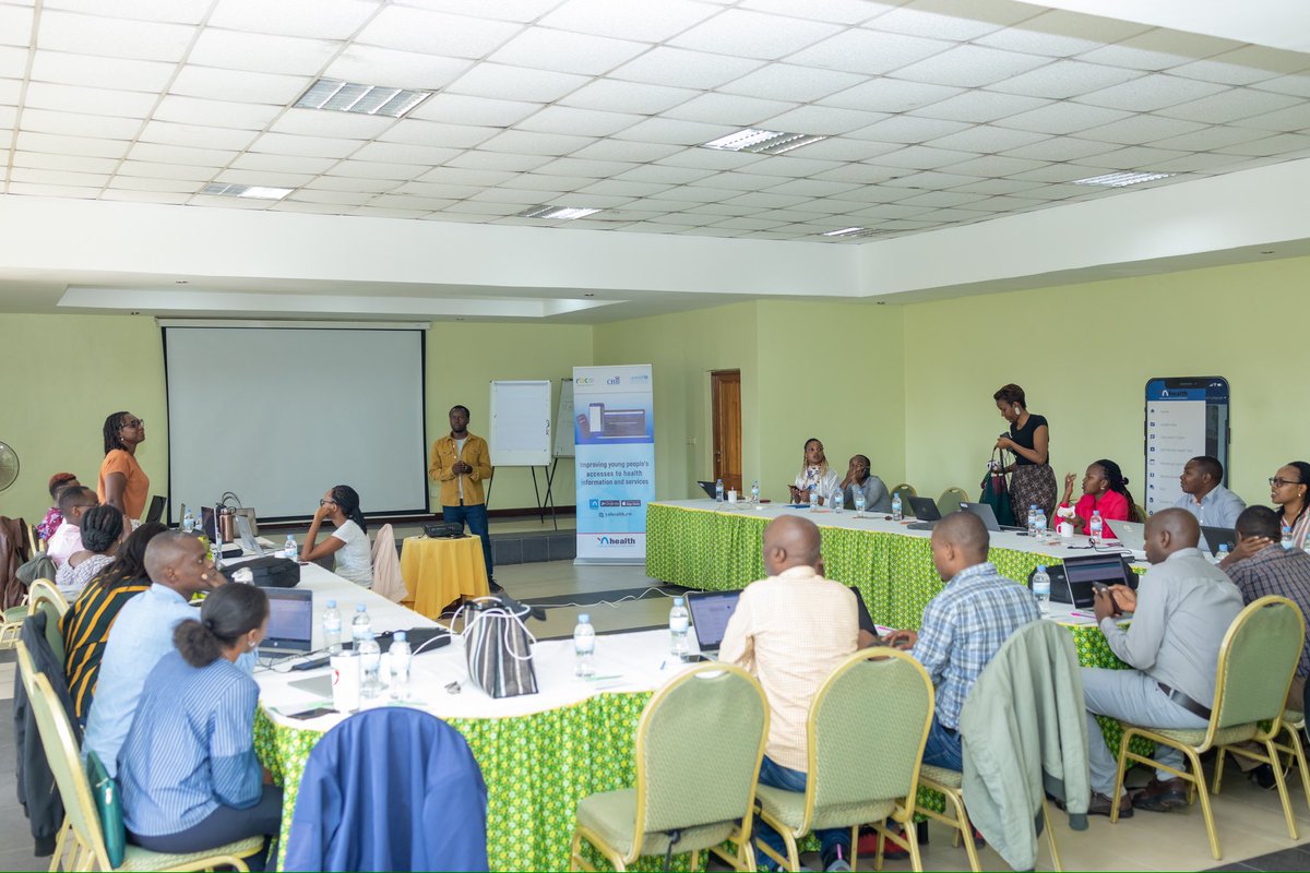 Thrilled to have Chief of Health section at @unicefrw, along with other UNICEF staff, partners & rep from @RBCRwanda join YAhealth content validation session! Together, we’re dedicated to ensuring that YAhealth content remains age-appropriate,accurate, reliable for young people.