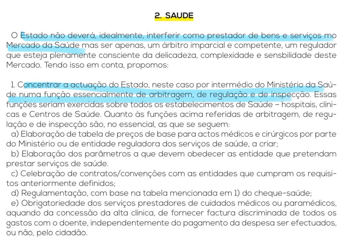 manjos's tweet photo. Há menos de 5 anos, o Chega queria, no programa político de 2019, demolir a III República, extinguir o lugar de PM, acabar com SNS e ministério da Educação e oferecer as escolas a quem as quisesse apanhar.
Hoje, AV diz-se candidato a PM e é defensor acérrimo do estado social… https://t.co/2MAnIeFIdX