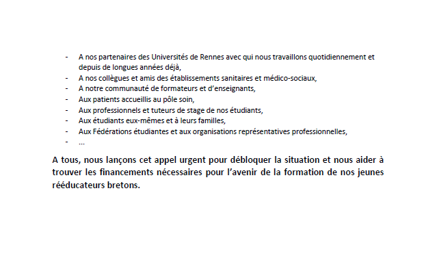 📢𝗟𝗔 𝗖𝗢𝗟𝗘̀𝗥𝗘 𝗖𝗢𝗡𝗧𝗜𝗡𝗨𝗘 : 𝗾𝘂𝗶𝗱 𝗱𝘂 𝗳𝗶𝗻𝗮𝗻𝗰𝗲𝗺𝗲𝗻𝘁 𝗱𝗲𝘀 𝗳𝗼𝗿𝗺𝗮𝘁𝗶𝗼𝗻𝘀 𝗱𝗲 𝗻𝗼𝘀 𝗳𝘂𝘁𝘂𝗿𝘀 𝗽𝗿𝗼𝗳𝗲𝘀𝘀𝗶𝗼𝗻𝗻𝗲𝗹𝘀 𝗱𝗲 𝘀𝗮𝗻𝘁𝗲́ 𝗲𝘁 𝗱𝗲 𝗿𝗲́𝗲́𝗱𝘂𝗰𝗮𝘁𝗶𝗼𝗻 𝗮̀ 𝗥𝗲𝗻𝗻𝗲𝘀 ?

Communiqué complet : ifpek.org/wp-content/upl…