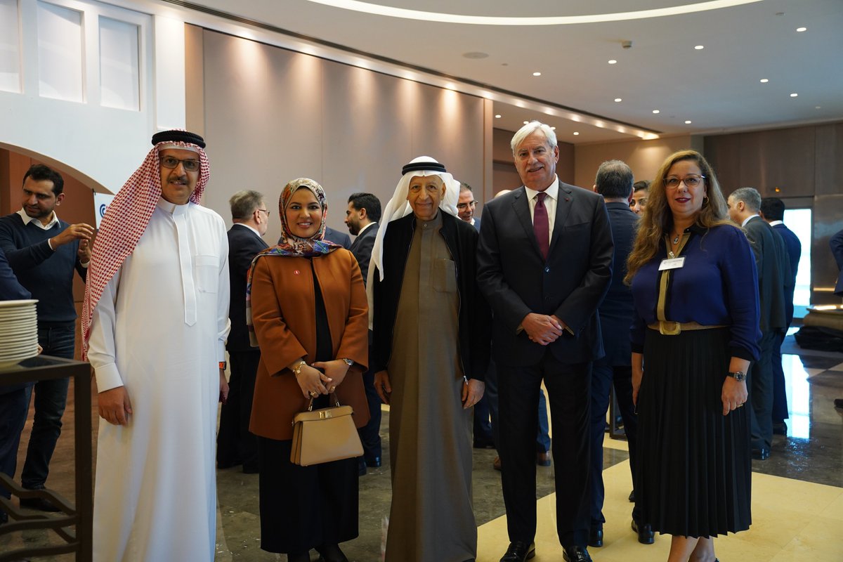 FCCIB_'s tweet photo. FCCIB, the French Chamber of Commerce and Industry in Bahrain, organized a #Conference &amp; #Networking Luncheon with H.E. Mrs. Maha Mofeez, CEO of Tamkeen, which took place on 12th of February at Downtown Rotana. https://t.co/GfzZ56TaDz