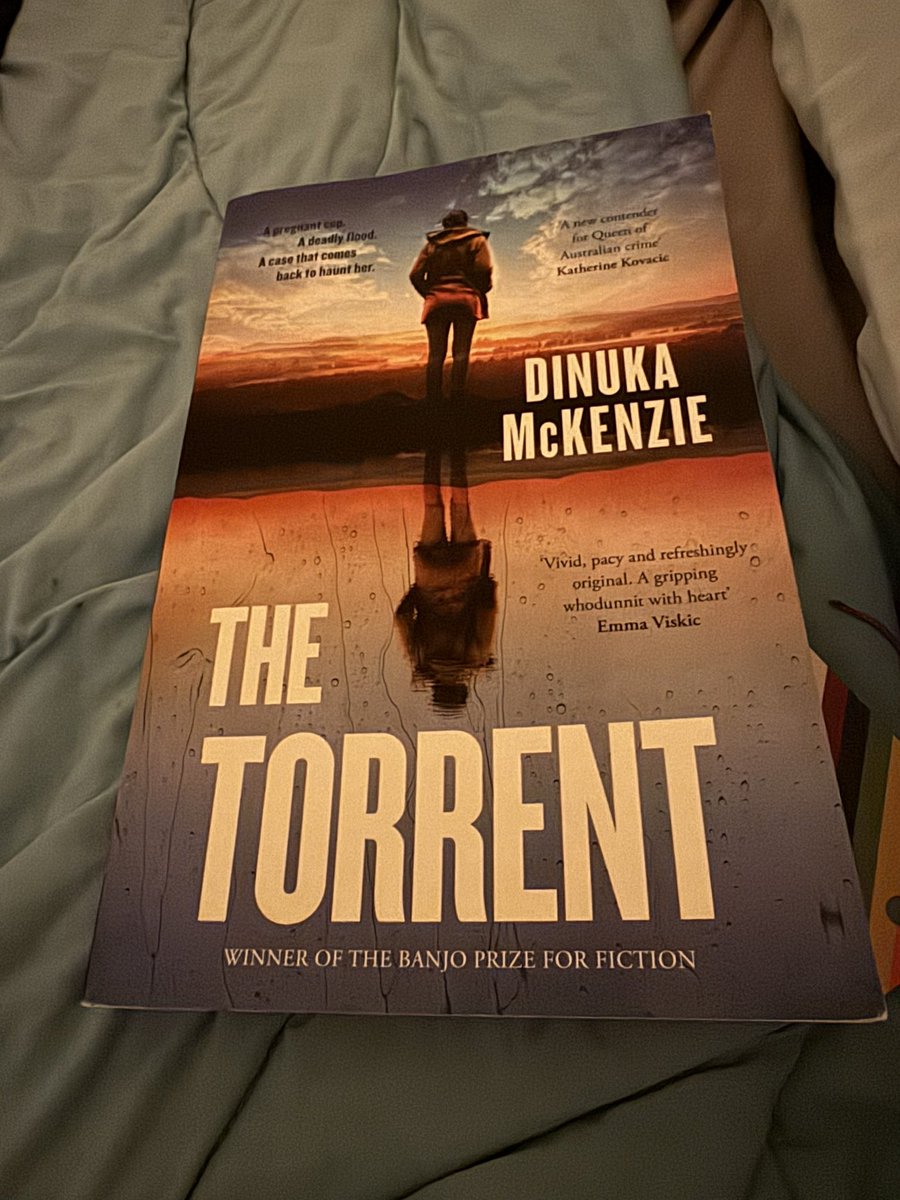 I loved #TheTorrent by @DinukaMckenzie so much. Another amazing talented Aussie author who has her own beautiful, and in my opinion, humble crime novel to share with the world, and already two more books are out. Get on them. #australianauthors #readerscommunity #novel #books