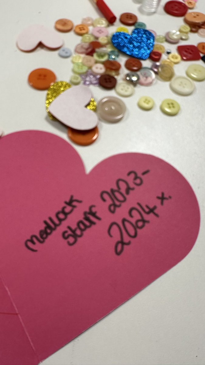 Valentines Week special on Moorside Unit❤️ #CardMaking @HelenCraigie7 @UpneetRiar @GMMH_NHS