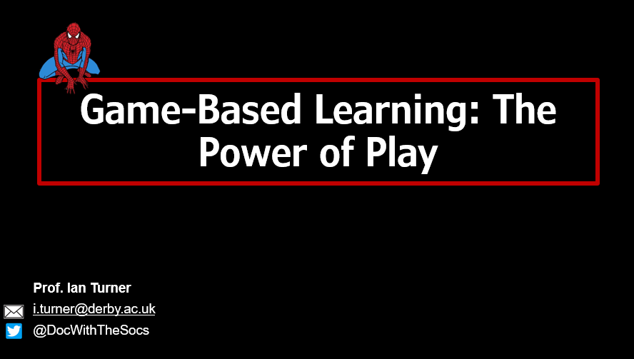 Pleased to give a research seminar @LeedsTrinity @LTU_CELT on #GameBasedLearning #Gamification #PowerofPlay #PlayfulLearning